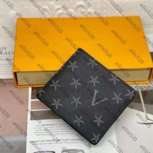 Men Animal Designers Fashion Short Wallet Leather Black Snake Tiger Bee Women Luxury Purse Card Holders With Gift Box Top Quality