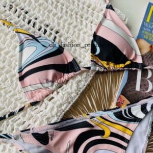 Designer Pucci Bathing Swimsuit Bikini Designer Swimwear Bikinis Swim With Scarf Swimming Suit For Women Summer Sexy Beach Vacation Womens Swimsuits c98 3d5