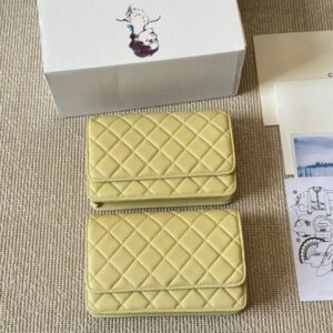 Designer womens crossbody bag money bag with stiff metal letters 7.48*4.72in with box chain multicolor