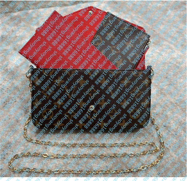 Wholesale Women Handbag Shoulder Ladies Purse Clutch with Patters Flowers Letters Hig Quality Womens Bag Designer Bags Handbags