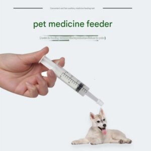 Universal Push Tube Dispenser Cat and Dog Professional Medication Pet Supplies Medicine Feeder 10 pcs Wholesale