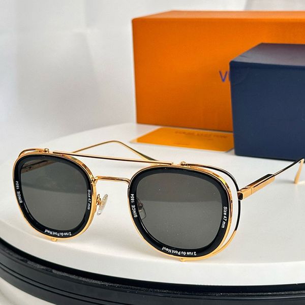 Mens Designer Sunglasses Fashion Brand Square Pilot Sunglasses Metal Craft Frame Double Arc Design Mens Square Sunglasses Top Quality 2213