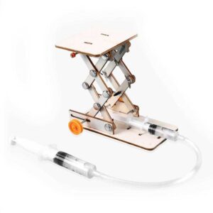 DIY Science Educational Scientific Experiment Kit Hydraulic Lift Table machine Model Physics School STEM Mechanics teaching instruments