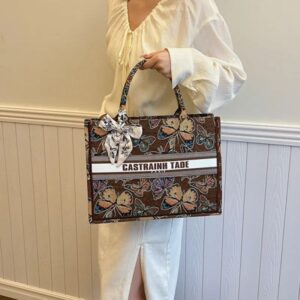 Free Shipping Designer Shoulder Bags Casual Handbag Fashionable Tote for Women 2025 New Style Pink