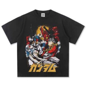 Clothing Manufacturer Printed Letter Summer Washed Short Sleeve 100% Cotton 300g T-Shirt