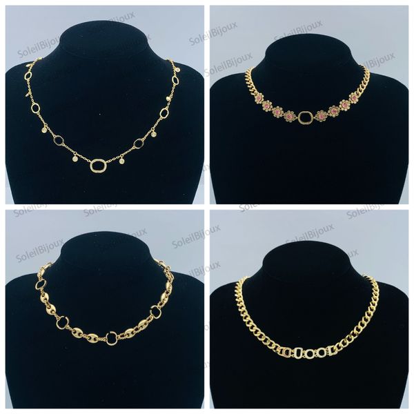 Luxury Necklaces Designer Pearl Classic Brand Gold Plated Jewelry Designed for Women Love Gift Charm Necklace