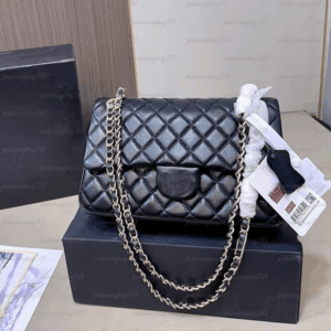 Black caviare Designer bags Luxury Bag sling bag Classic Flap Leather Handbags Chain bag Shoulder Bag sac de luxe small square bag women's crossbody bag clutch bag