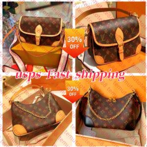 Designer Bag Croissant Bags Women Shoulder Bags Hobo Purse Luxury Tote Bag Underarm Handbag Subaxillary Metal Chain bag Female backpack