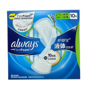 Whisper Liquid Sanitary Napkin with Instant Absorption Ultimate Protection for Day Use