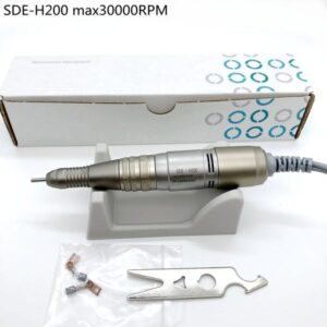 Set Pen 30000RPM SDE H200 Handpiece For Marathon STRONG210 Control Box Electric Manicure hine Nails Drill Handle Nail Tool 230609