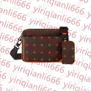 10A High quality designer 3 in 1 Men's crossbody bag Takashi Murakami Tote Long Bread Canvas colorful Fashion composite handheld handbag Women's purse