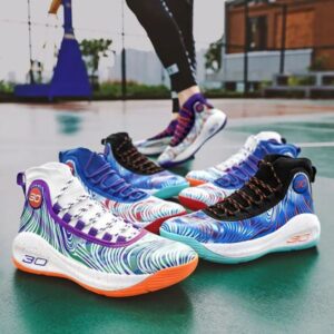 2024hot New Curry asketball Shoes Male Designer 6th Generation Student Candy Mandarin Duck Practical Sound Sports Shoes Outdoor Sports Training Shoes Size 36-45