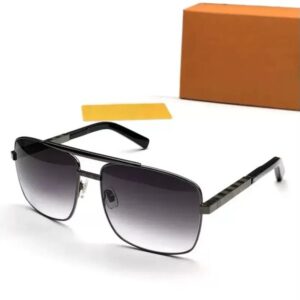Designer LOU VUT luxury cool sunglasses Luxury Classic 0259U For Men Metal Square Frame UV400 Unisex Vintage Style Attitude Protection Eyewear with original box