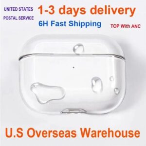 USB-C For Airpods Pro 2 Airpod 4 3 Earphones Solid Silicone Cute Protective Cover Wireless Charging Box Shockproof Case