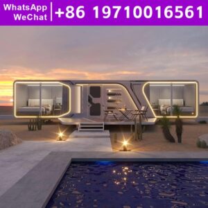 Prefabricated Mobile House Containers Earthquake Resistant Modular Container Office Building Customize Design Modern Outdoor