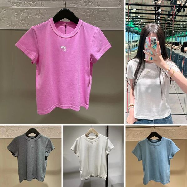 Women's T Shirt Designer Short Letter Printed Luxury Short Sleeve Tee Cotton Fashion Brand Casual Slim Fit New Style Tops