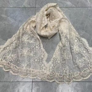 25 Spring new lace ladies' literary style long forest retro scarf –804582