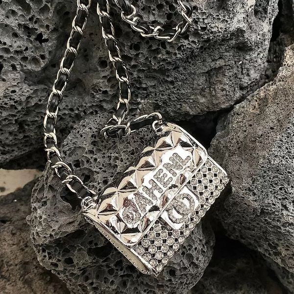 Free Shipping 2025 Bestseller Crystal-Encrusted Mini Crossbody Bag - Designer Laser-Cut Metal Clutch Timeless Elegance Evening Purse for Women's Party Outfits