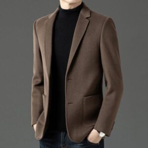 H478 Youth business casual single suit simple men's business