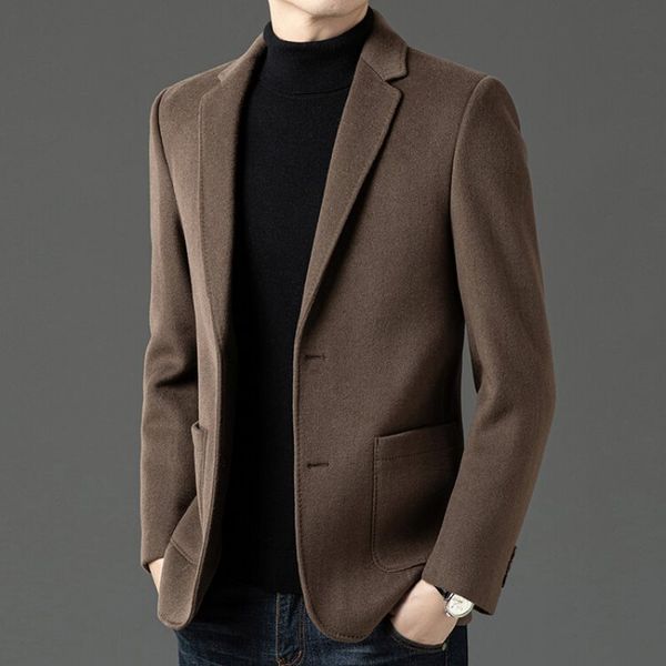 H478 Youth business casual single suit simple men's business