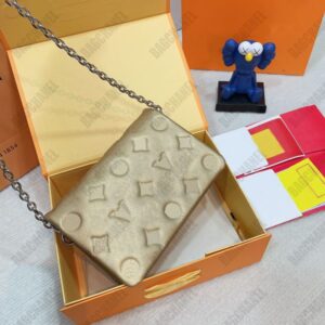 Top Designer Bags Womens Chain Cross Body Bag Classic Flower Pattern Handbag Girl Mini Shoulder Bag Trendy Good Quality wallets