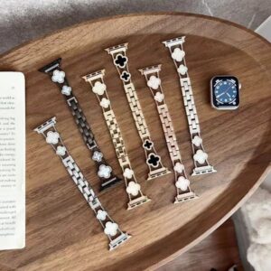 Metal Dia Straps for Apple Watch Bands 49mm 45mm 38mm 40mm 42mm 44mm Women Bg Slim Glitter iwatch Series Ultra 9 8 7 6 5 4 3 SE