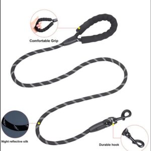 Strong Dog Collar Cat Leashes Reflective Dog Harness Big Small Medium Pet Leash Drag Pull Tow Golden Retriever