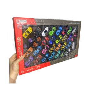 30pcs Alloy HotWheels 1:64 Scale Running Alloy Car Diecast Model Set Toy 3-8 Year Old Gift