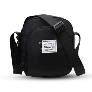 New simple trend sports riding crossbody bag lightweight solid color single shoulder bag Korean version all match mobile phone small bag