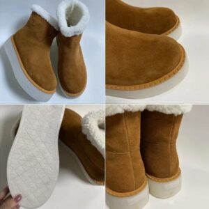 JO Boots Black Platform Shoes Over the Knee Leather Shoe Combat Cowboy Chelsea boot 35-41 XX5512