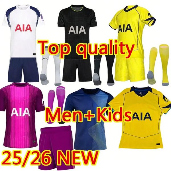 2025 2026 Ttotte Soccer Jerseys hotspurES Football shirts tottenhamjersey 25 26 spursjersey men kids kit SON MADDISON KULUSEVSKI BENTANCUR KANE RICHARLISON