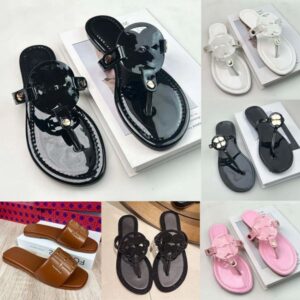 Designer Sandals Fashion Luxury Women's Sexy Shoes High Quality Leather Luxury Designer New Slippers