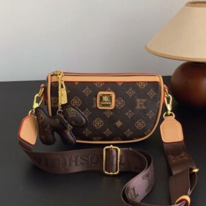 Bag female fashion printed dumpling new retro temperament simple everything single shoulder crossbody bag