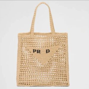 Tote Bag Designer bag Straw beach Fashion Mesh Hollow Woven for Summer Black apricot summer woven Vacation Large capacity shopping o7281n