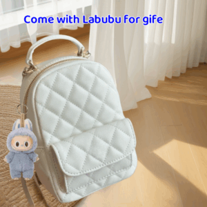 Small and portable leather designer bag, new store offers Labubu as a gift –CN8066