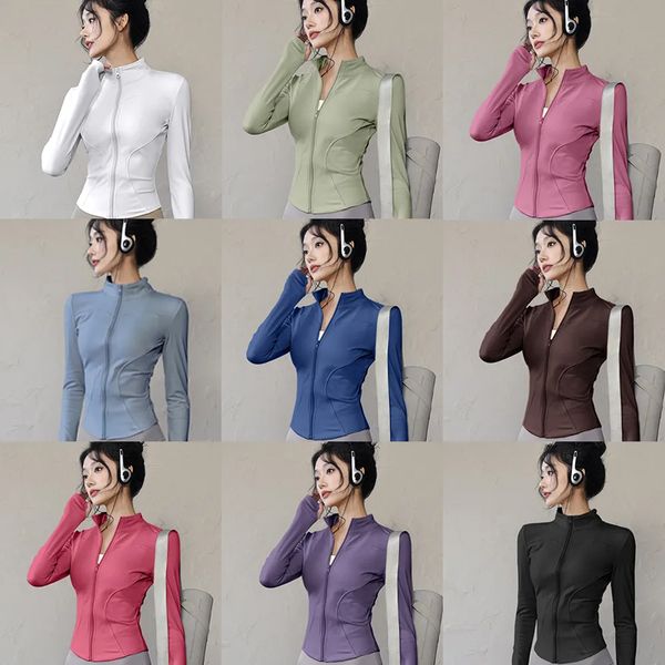 Women's Yoga Gold Zipper Set and Long Sleeve Jacket Shorts Pants Sports Shaping Tight Fitness Yoga pants sportswear sports pants