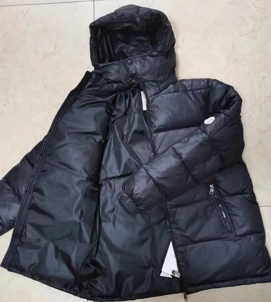 2024 mens hooded designer winter fox skin fur collar top thick coat jacket white duck down fashionable women's clothing