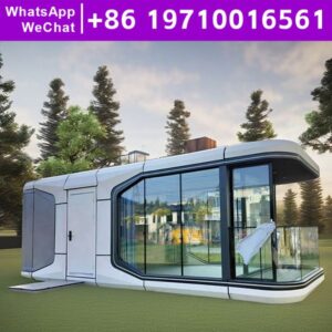 Tiny Home Prefabricated Cottage Low Cost Capsule House Prefabricated Luxury Houses Ready to Live in 2 Bedroom Leak Proof Modular
