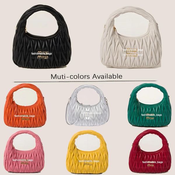 Top Quality Designer Bags Luxury Shoulder Bags Festival Gifts Underarm Bags Sheepskin Cloudy Tramp Handbag Hobo Crescent Purse Lady Fashion Casual Crossbody Bag