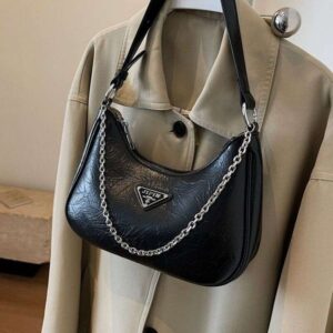 Internet celebrity high-end handbag for women 2025 new autumn and winter popular versatile crossbody bag niche single shoulder