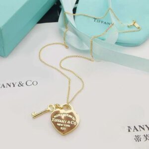 925 womens heart necklaces necklace designer jewellery chains pendant steel charm anniversary gift for women gold plat
