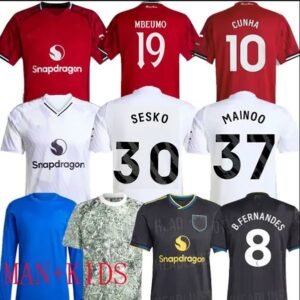 25 26 Sesko YORO 4XL Stone Roses Soccer Jerseys CUNHA AWAY GARNACHO HOJLUND George MARTINEZ CASEMIRO UNTED Lunar third 2025 football shirt fans B. FERNANDES 111