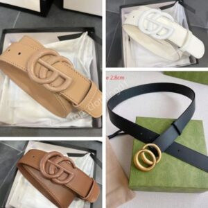 Designer Fashion Buckle Genuine Leather gucl Belt Fashion Classic Men Designers Belts Womens Mens Casual Letter Smooth Buckle Belt High Quality Thin Waist Belts
