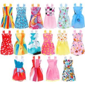 Wholesale Doll Accessories Clothes Jewelry Luggage Suitcase Dollar Mini Plastic Toiletries Computer For 11.5 Inch Girls Glasses Toy