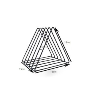 Wrought iron on the table, triangular book stand, file bookshelves, student desks, booksends, desk books, book shelves, book clips, books