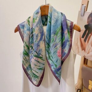 Professional Korean retro fashion print scarf –832906