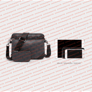 High Quality Designer bags mens womens POCHETTE TRIO Cross Body Wallets Leather tote bag Patchwork handbag shoulder bags Totes Purse Crossbody Bag with dus2