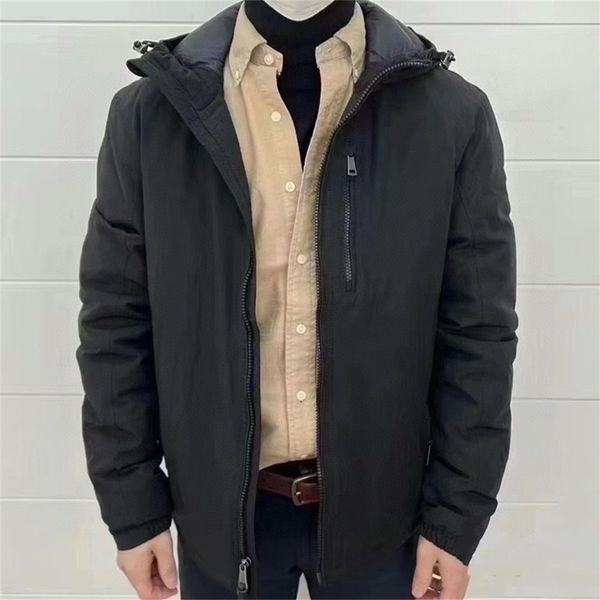 Mens Small Horse Embroidered Jacket Lightweight Comfortable Fit Designer Coat Vintage Workwear Khaki Lapel Jacket Classic British Style Zip Up Unisex Outerwear