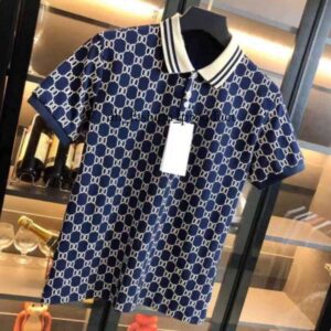 Mens Designer Polo Breathable Cotton Golf Shirt Casual Summer Embroidery Tee Asian M-3XL 827