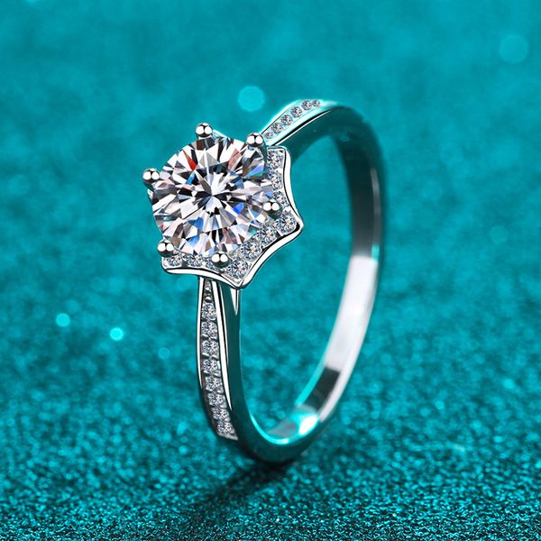 Eternally Radiant: Premium Grade Moissanite Bridal Jewelry Crafted from High-Quality Sterling Silver